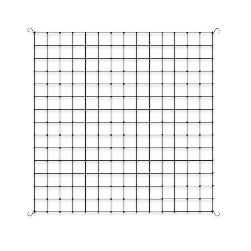 AC INFINITY GROW TENT TRELLIS NETTING, FLEXIBLE ELASTIC CORDS, 5 X 5