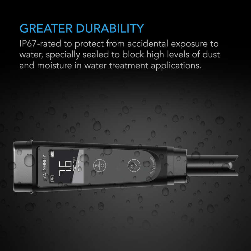 AC INFINITY - PH METER PRO, INTERCHANGEABLE PROBE