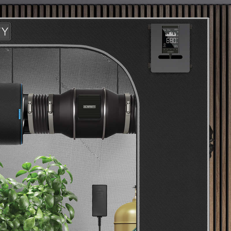 AC INFINITY CO2 Controller, Smart Outlet Carbon Dioxide Monitor for CO2 Regulators and Inline Fans