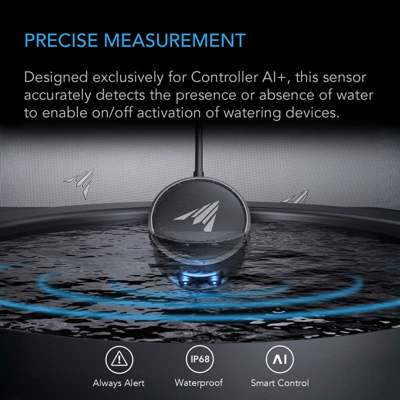 AC INFINITY Water Sensor Exclusively for Controller AI+, Liquid Presence Detection, IP68-Water Re...