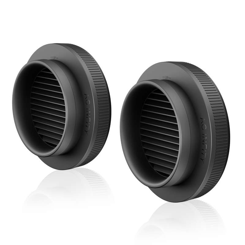 AC INFINITY Grow Tent Duct Vent Attachment, 6-Inch 2 Pack, Light-Blocking & Dust-Resistant