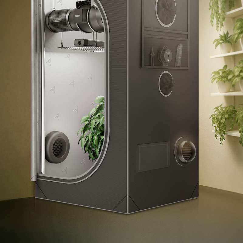 AC INFINITY Grow Tent Duct Vent Attachment, 6-Inch 2 Pack, Light-Blocking & Dust-Resistant