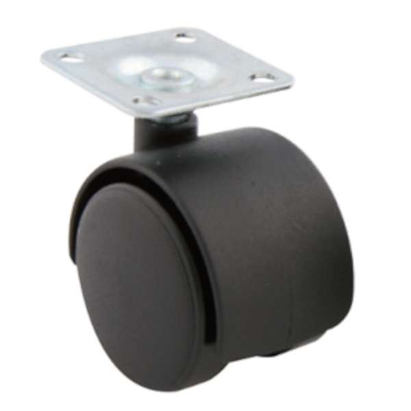 40mm Twin Wheel Castor (Pack of 4)