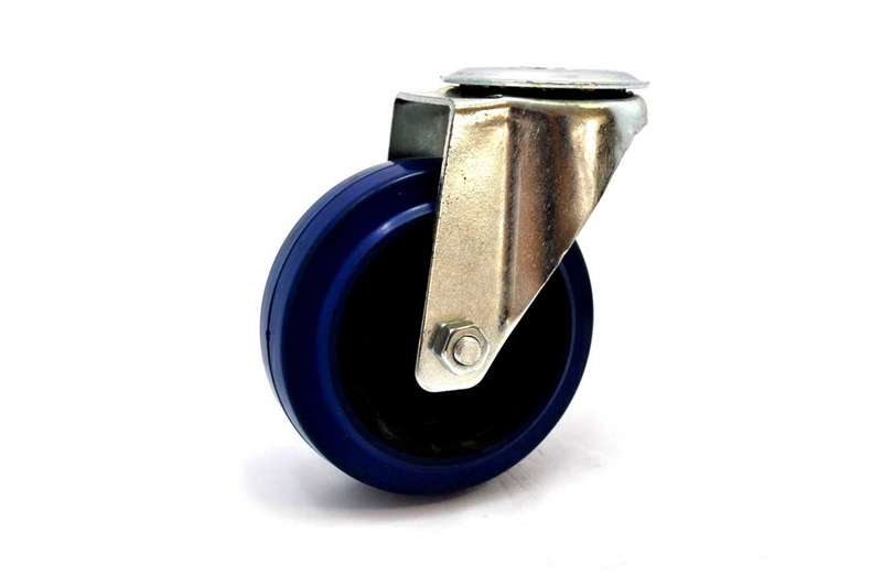 125mm Elastic Rubber Castor