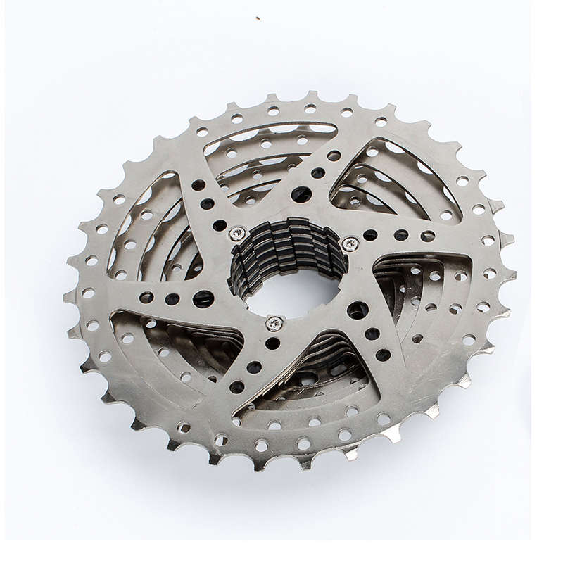 9 Speed 11-32T Silver MTB Bicycle Cassette HG Hub by Sunshine-SZ