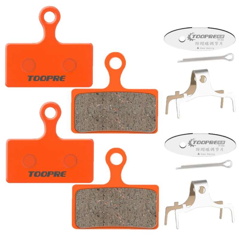 Toopre Twin Pack Orange Ceramic Bicycle Disc Brake Pads TP-01F