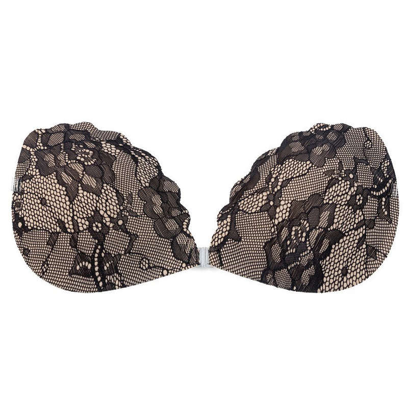 Floral Black Lace Detail Nubra Pack Set