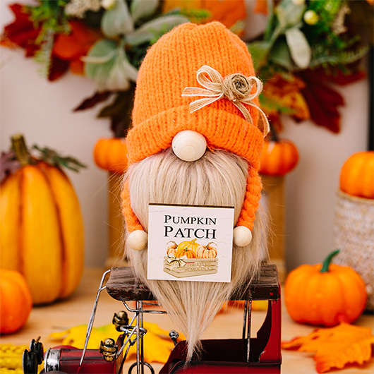 Hat Thanksgiving Day Red Doll Decoration