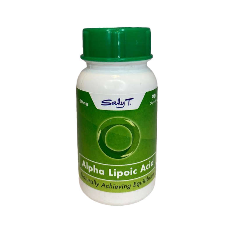 Sally T. Alpha Lipoic Acid, 100mg/ Capsule. 90 Capsules. Liver detox