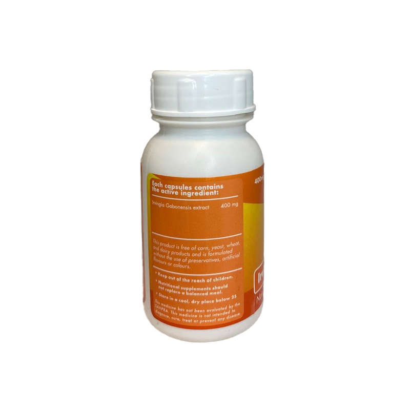 Sally T. Irvingia Gabonensis 400mg/capsule 60 Capsules. Helps Control Apetite