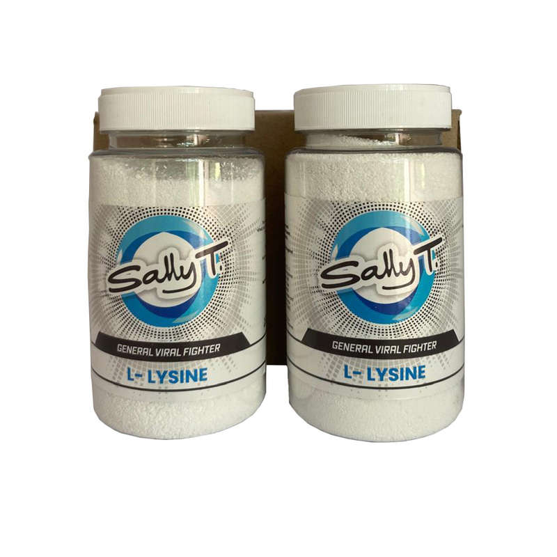 Sally T. L-Lysine Powder 150g x 2 Assists Fighting Herpes