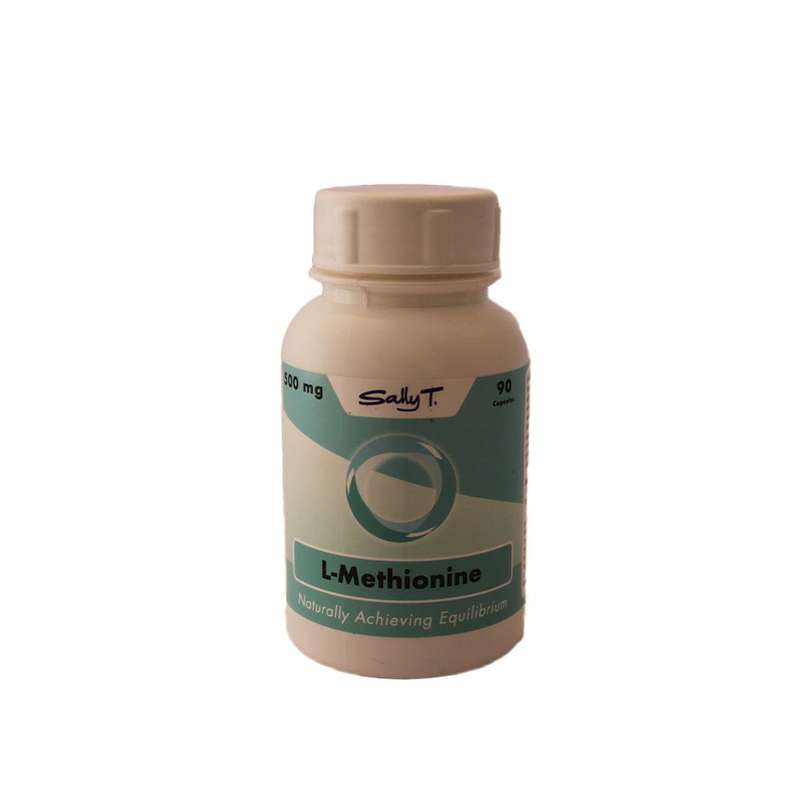 Sally T. L-Methionine 500mg/capsules, 90 Capsules.  Fatty Liver & Estrogen Detox