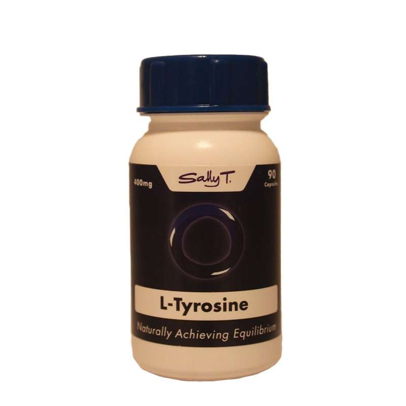 Sally T. L-Tyrosine 400mg/capsule, 90 Capsules