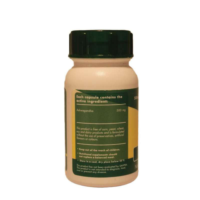 Sally T. Ashwagandha 500mg/capsule, 60 Capsules. Sleep and stress.