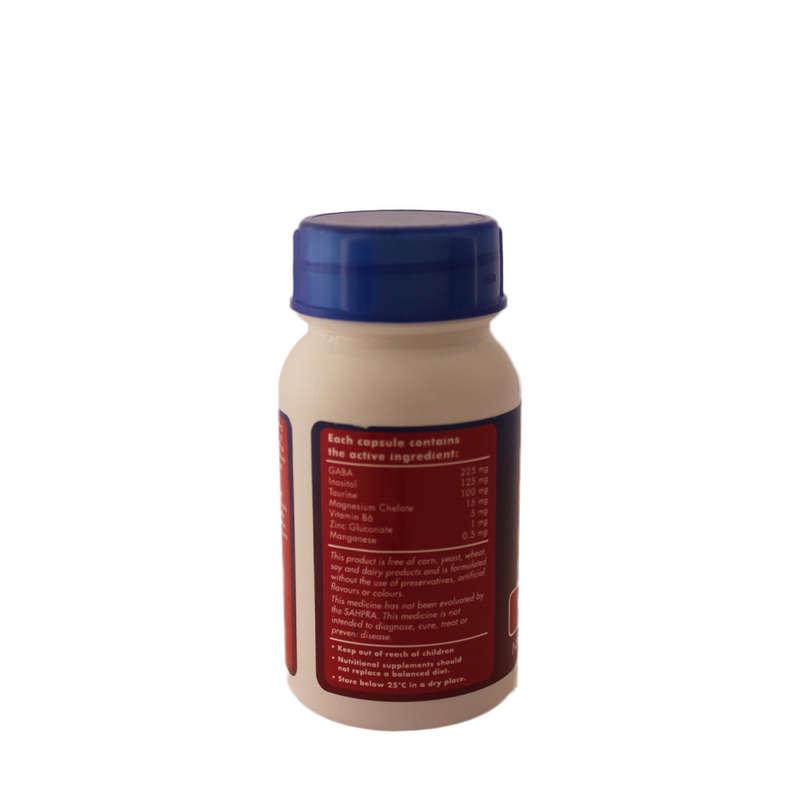 Sally T. GABA Complex 60 Capsules. Calming for sleep.