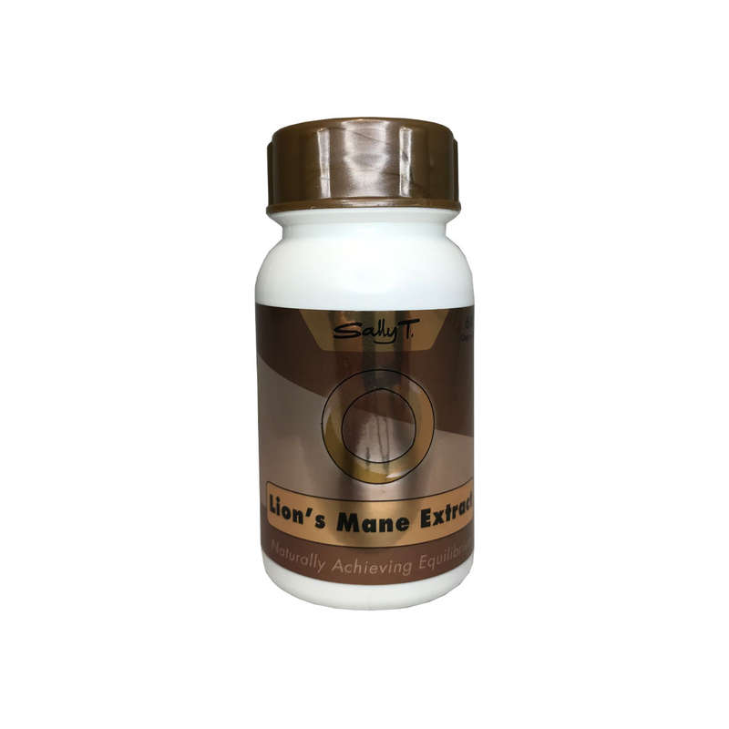 Sally T. Lions Mane 450mg/capsule, 60 Capsules. Brain & body booster