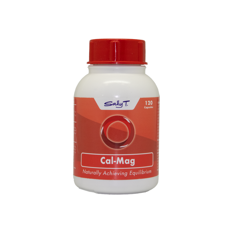Sally T. Cal-Mag 120 Caps, Balanced Calcium & Magnesium