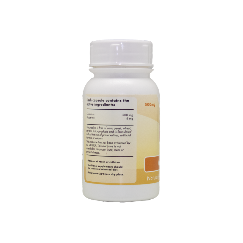 Sally T. Curcumin 500mg/capsule, 60 Capsules. Natural Anti-Inflammatory