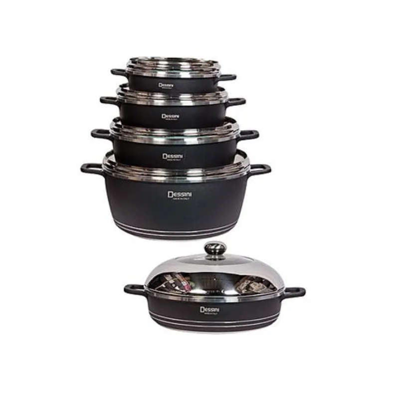 10 Piece Dessini Set - Black