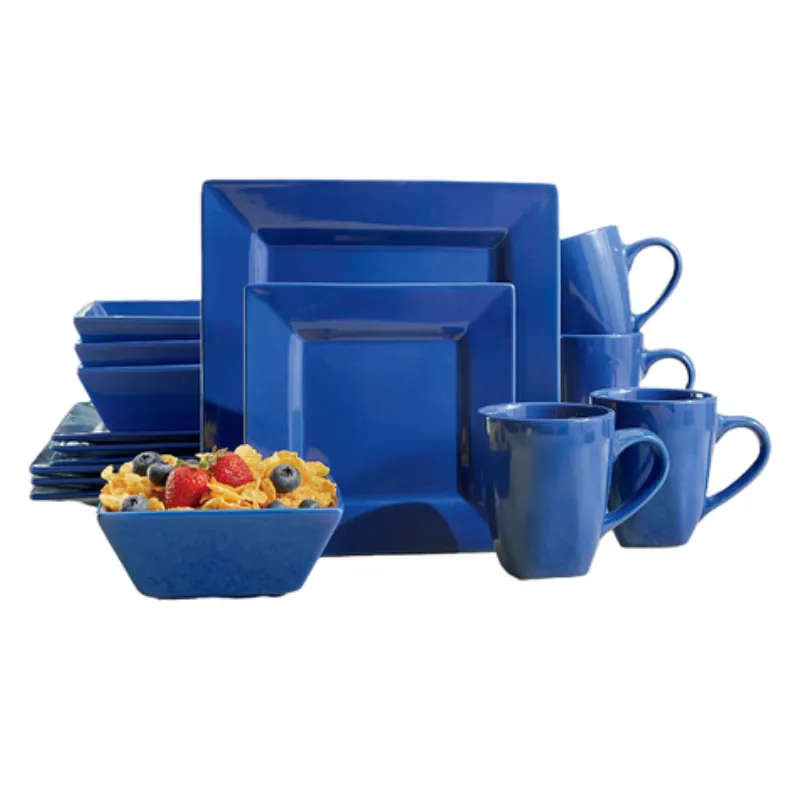 16 Piece Square Dinner Set