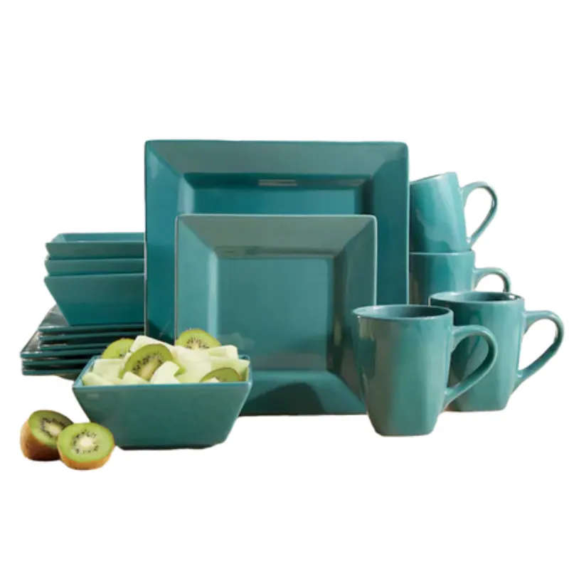 16 Piece Square Dinner Set