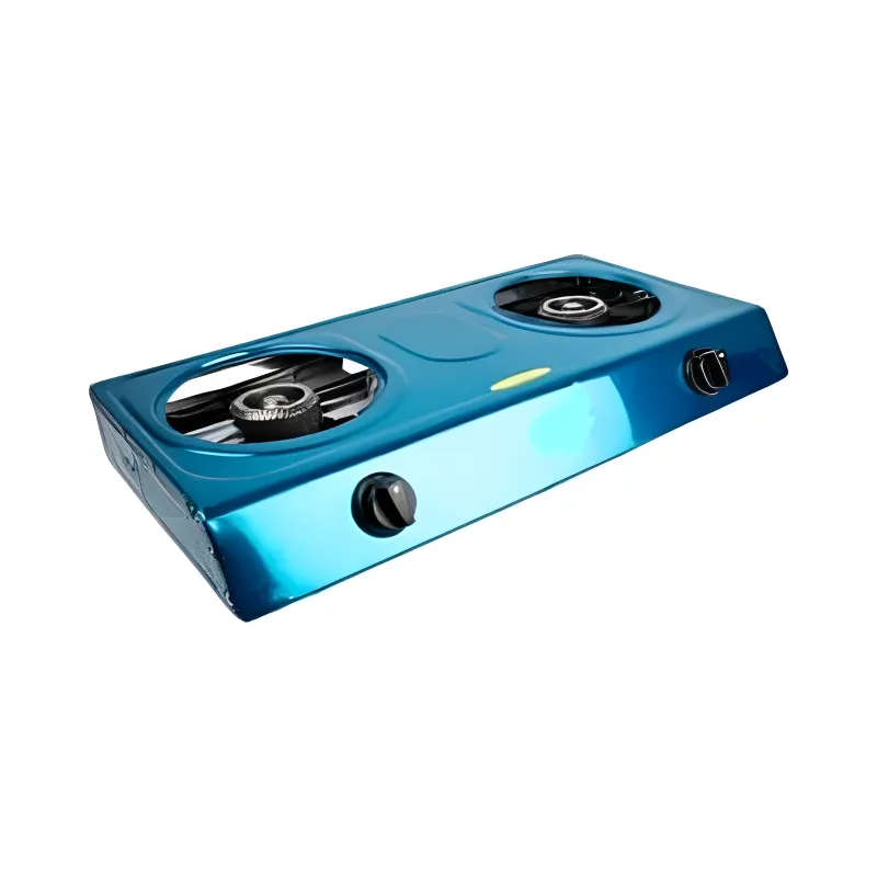 2 Burner Stainless Steel Gas Stove