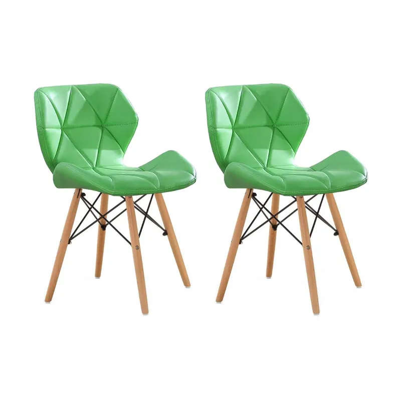 2 Piece Of Multifunctional Scandinavian Butterfly Design Ergonomic Chair Set