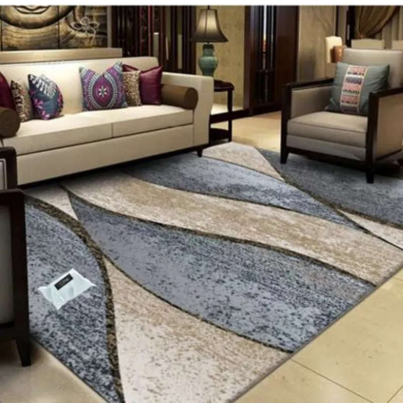 200cm by 150cm - Modern 3D Design Area 12 Rug & Complementary IYWA Tieback