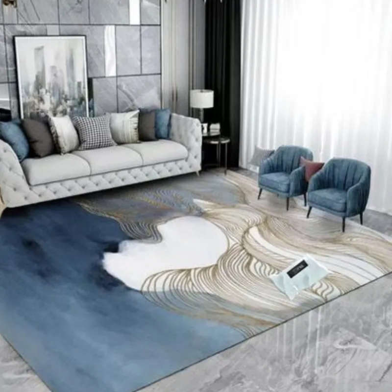 200cm by 150cm - Modern 3D Design Area 21 Rug & Complementary IYWA Tieback