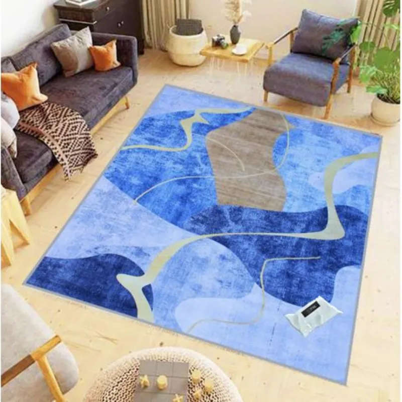 200cm by 150cm - Modern 3D Design Area 56 Rug & Complementary IYWA Tieback