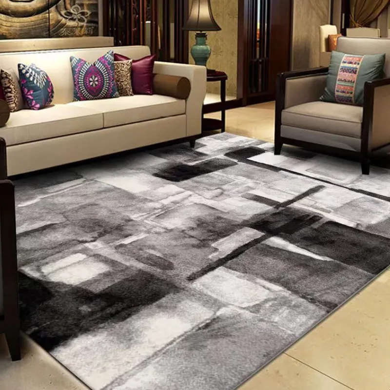 200cm by 150cm - Modern 3D Geometric Design Area 13 Rug