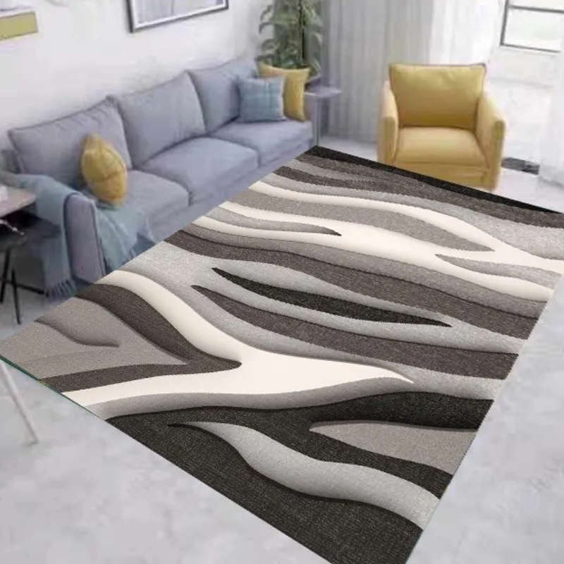 200cm by 150cm - Modern 3D Geometric Design Area 17 Rug