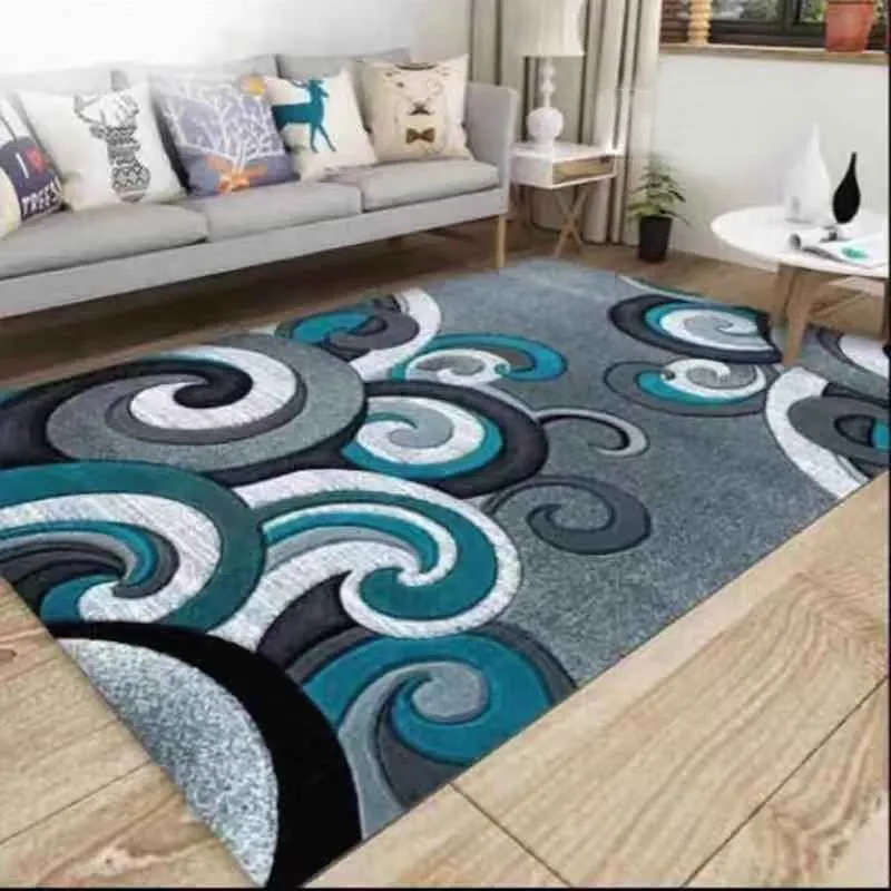 200cm by 150cm - Modern 3D Geometric Design Area 2 Rug