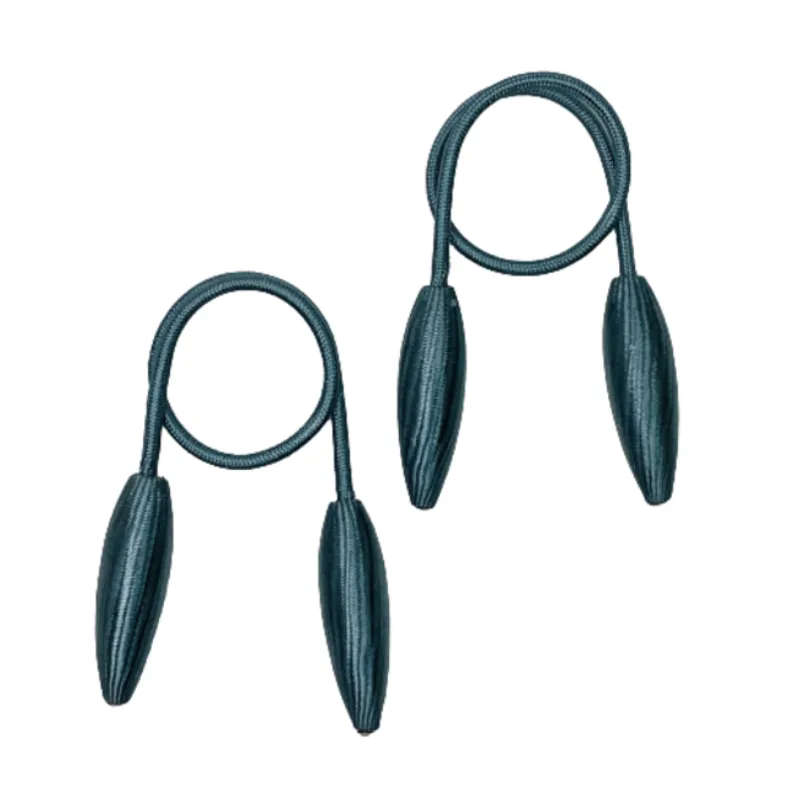 2PC Fine Twist Wrap Curtain Tiebacks