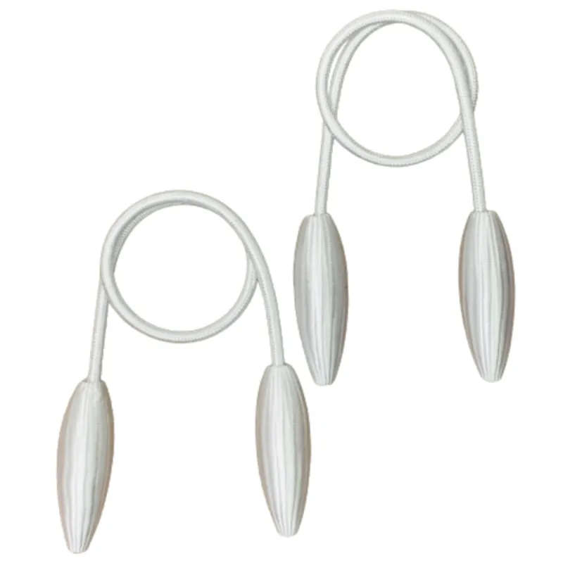 2PC Fine Twist Wrap Curtain Tiebacks