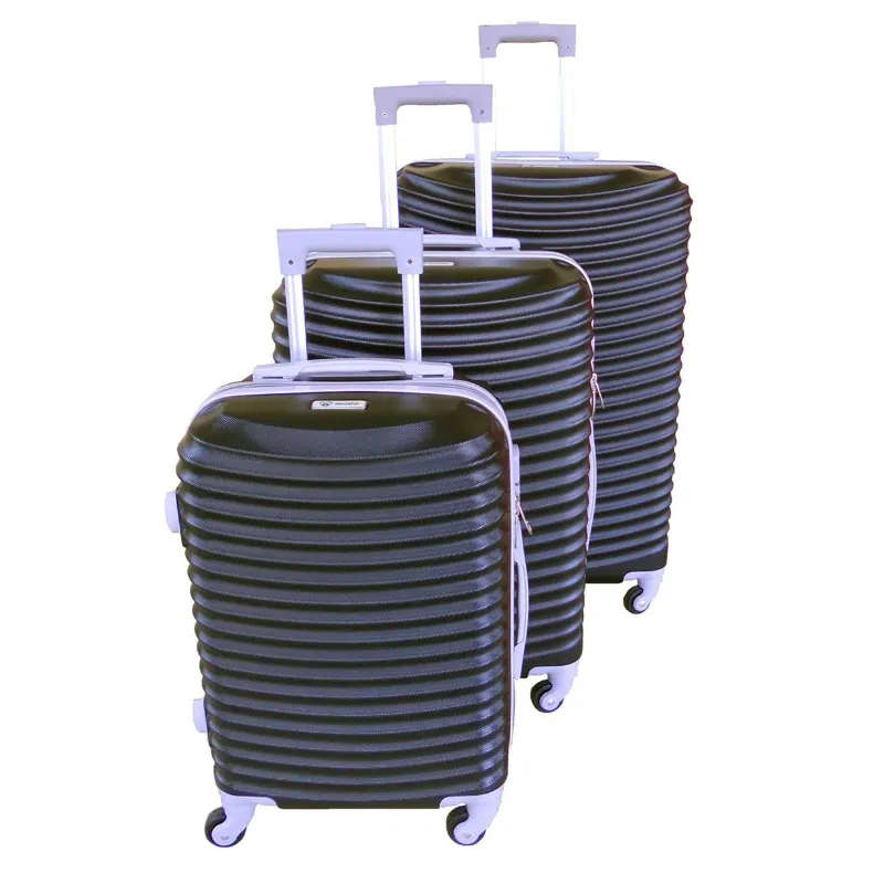 3 Piece Hard Outer Shell Lightweight Luggage Set