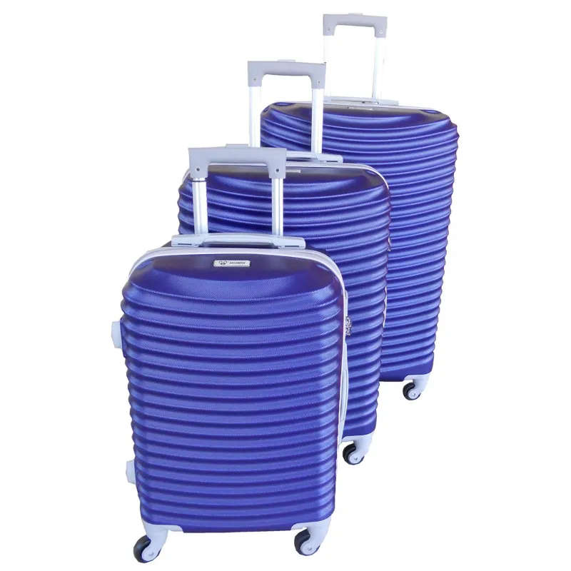 3 Piece Hard Outer Shell Lightweight Luggage Set