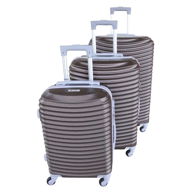 3 Piece Hard Outer Shell Lightweight Luggage Set