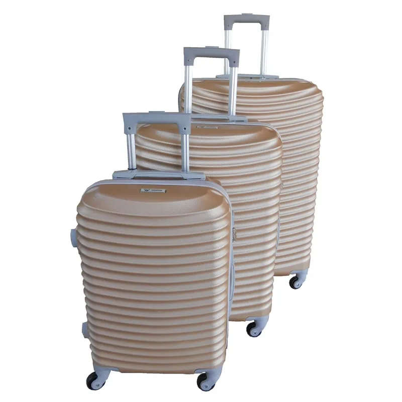 3 Piece Hard Outer Shell Lightweight Luggage Set