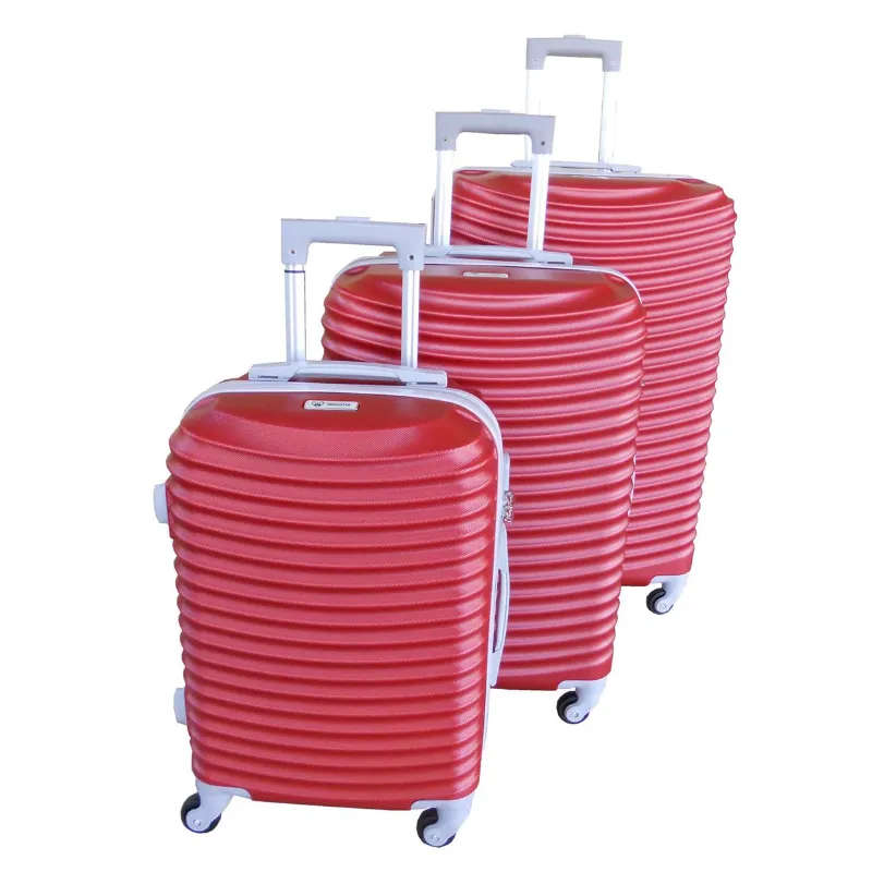 3 Piece Hard Outer Shell Lightweight Luggage Set