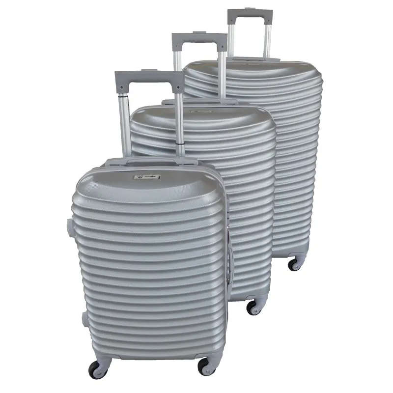 3 Piece Hard Outer Shell Lightweight Luggage Set