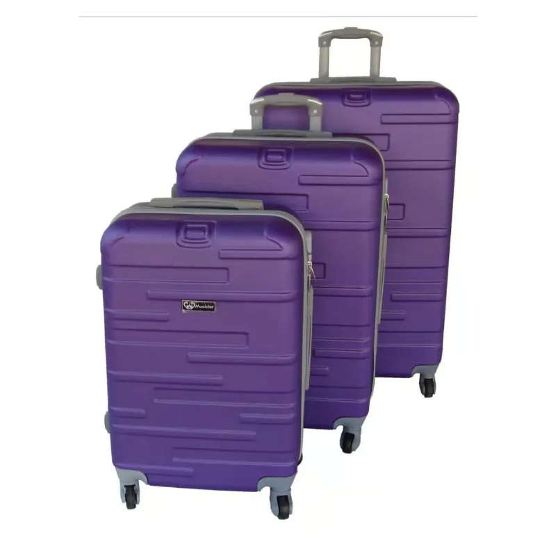 3 Piece Holiday Travel Luggage Bag Set