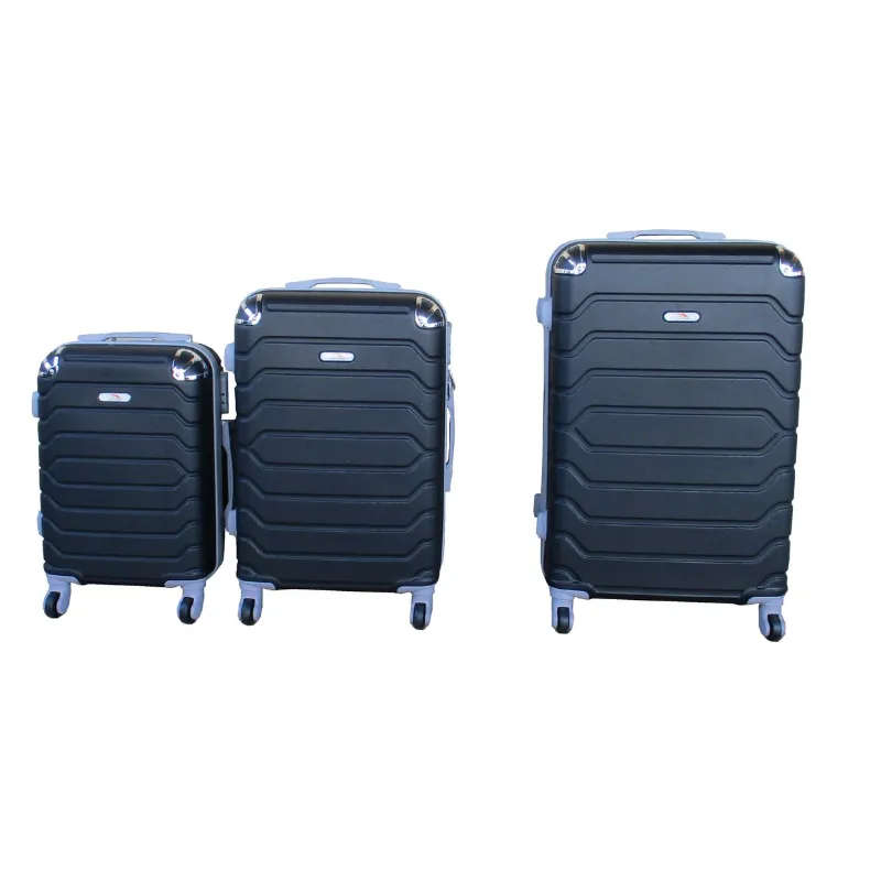 3 Piece Luggage Set 26" 22" 18" - Rose Gold