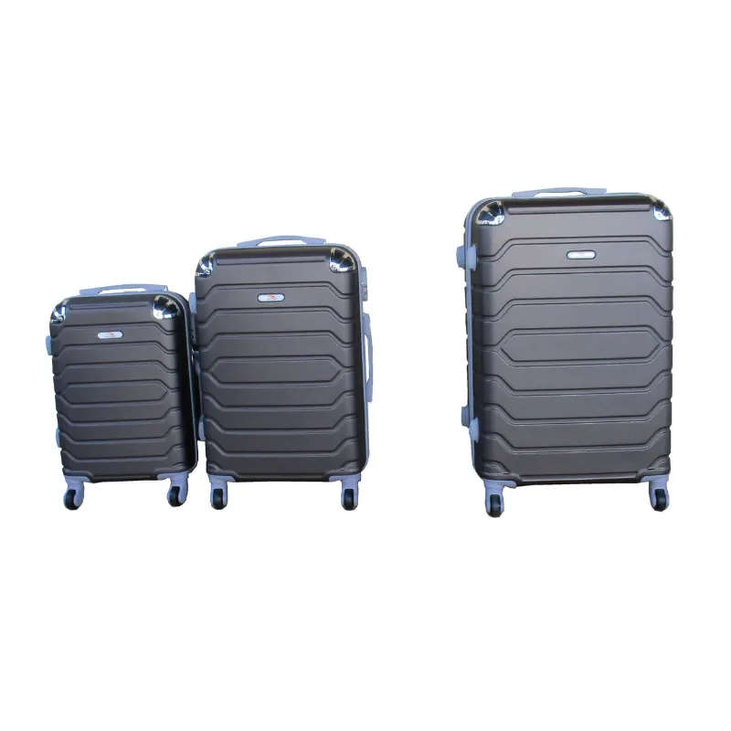 3 Piece Luggage Set 26" 22" 18" - Rose Gold