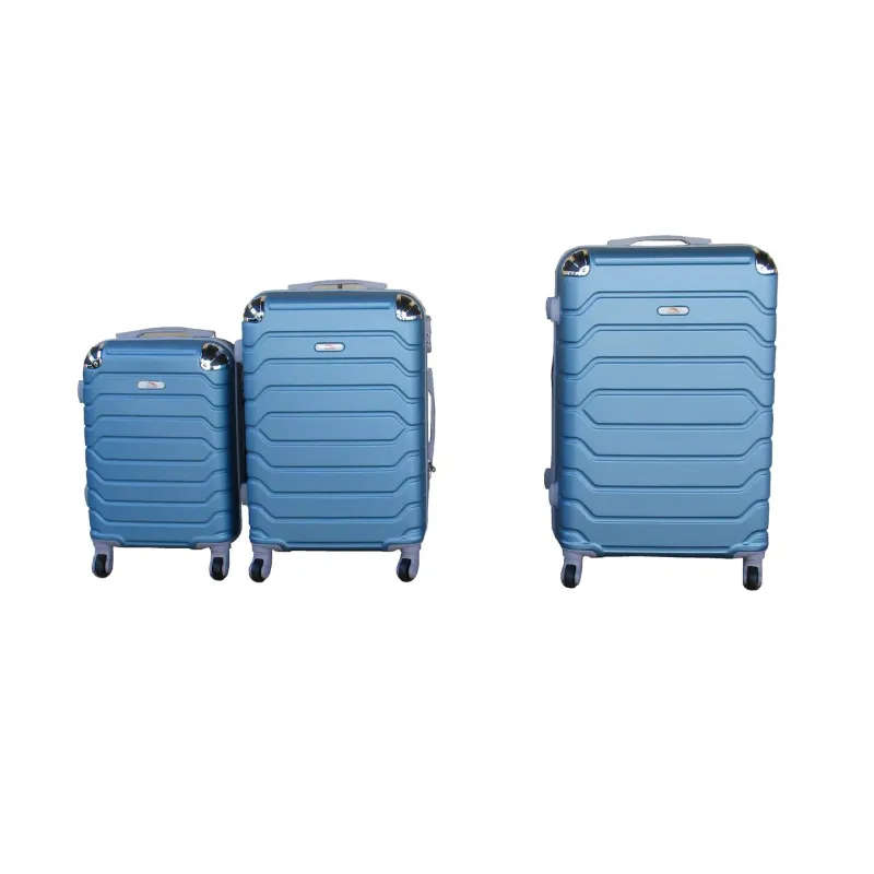 3 Piece Luggage Set 26" 22" 18" - Rose Gold