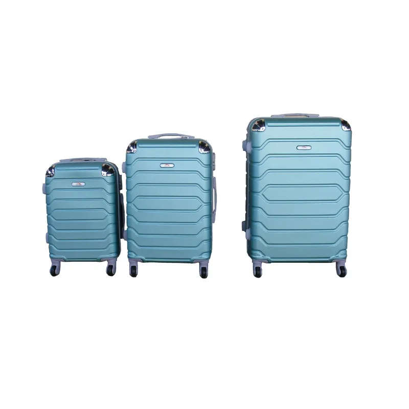 3 Piece Luggage Set 26" 22" 18" - Rose Gold