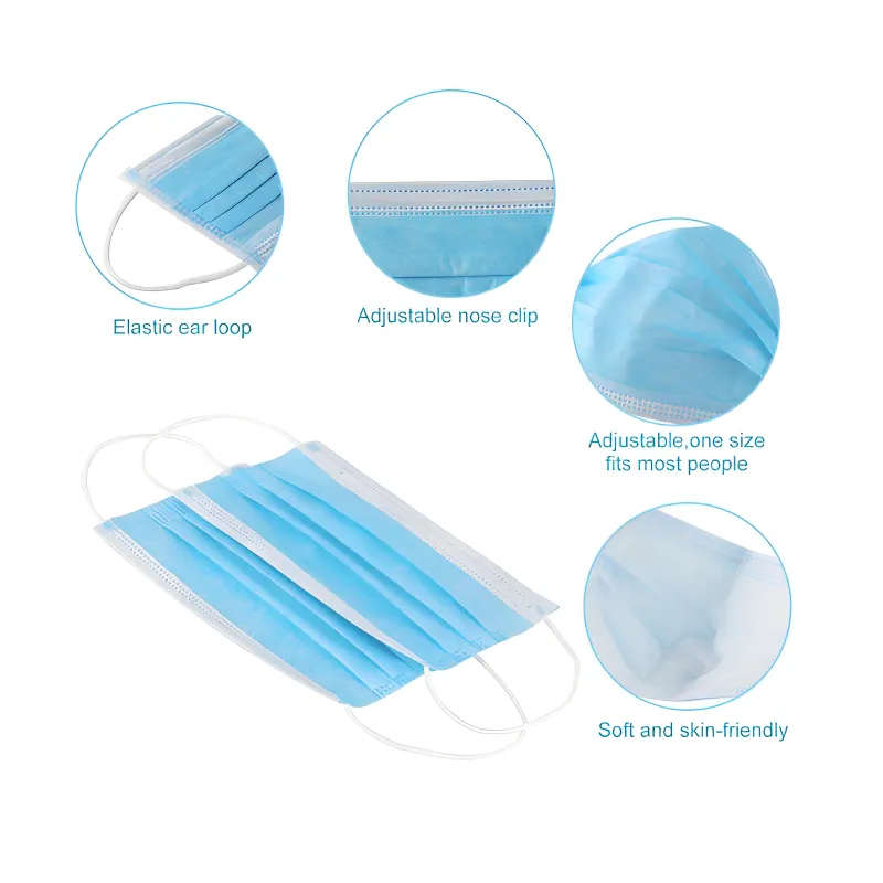 3-ply Surgical Face Mask - 4000 Pack