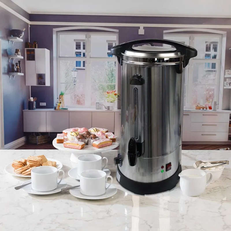 35Ltr Instantly Hot Water Boiler with Faucet & Automatic Keep Warm Function