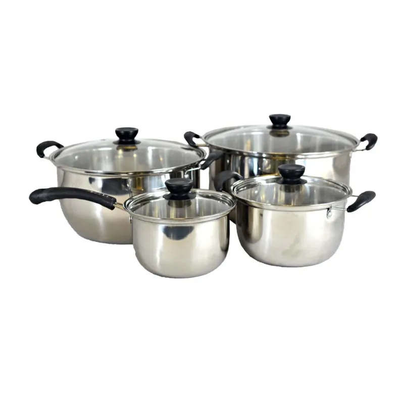 4 Piece Aluminium Cooking Pots
