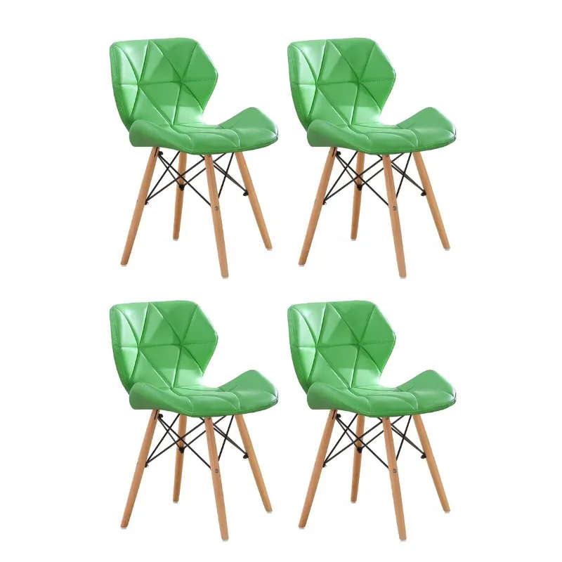 4 Piece Of Multifunctional Scandinavian Butterfly Design Ergonomic Chair Set